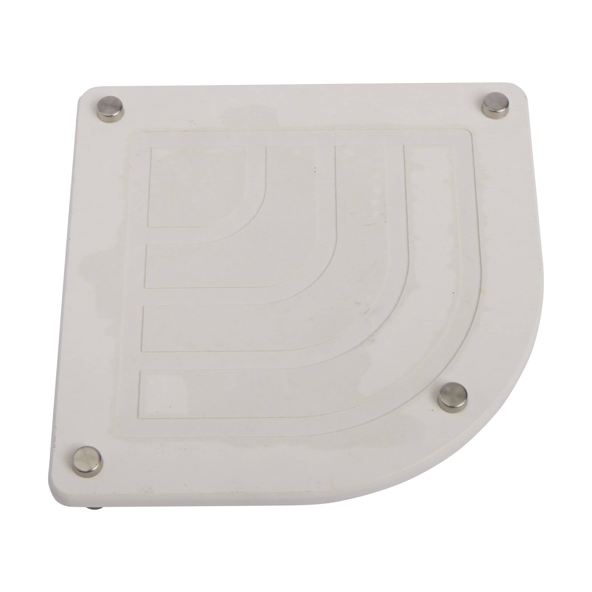 Core Home - Wholesale Kitchen Storage/Organizer - Corner Diatomite Sink Caddy - White1