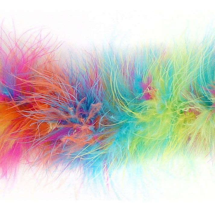 Zucker Feather Products - Wholesale Costume - Women's - Marabou Feather Boa - Mediumweight - Hot Mix