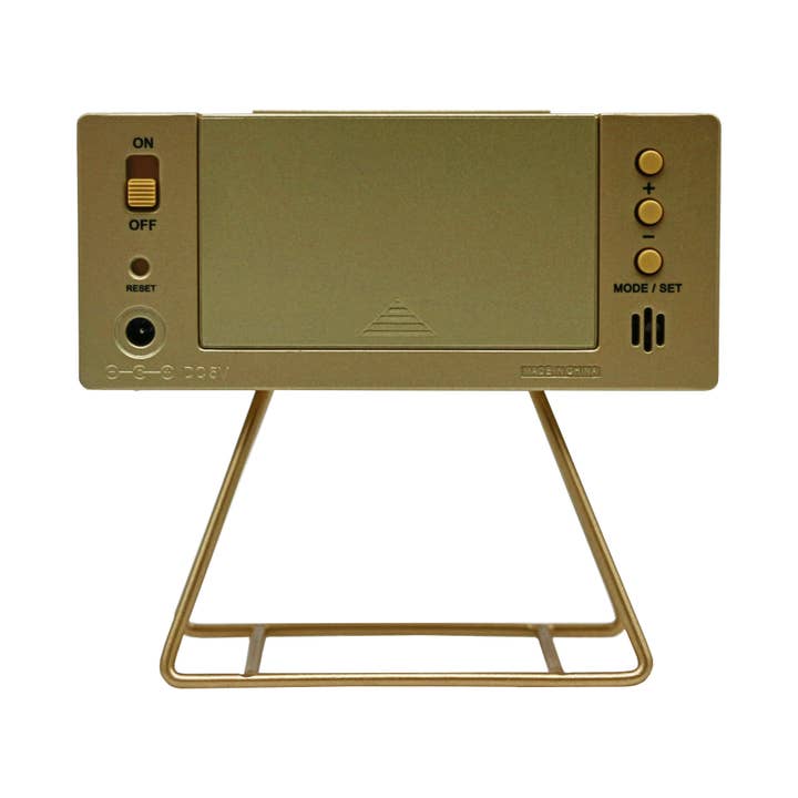 Seiko Clocks USA - Wholesale Alarm Clock - GOLD Olympia Limited Edition Heritage Design Alarm Clock6