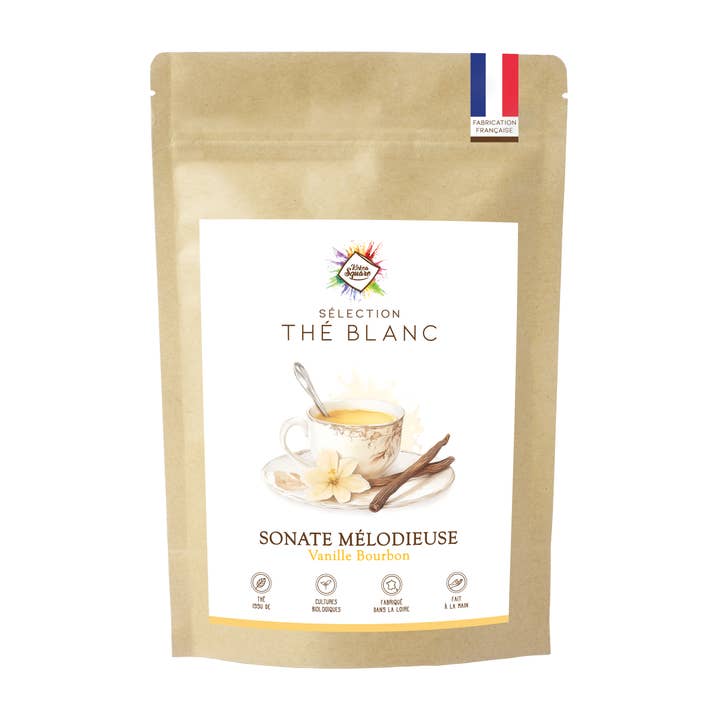 Kokoa Square - Wholesale Health/Detox Tea - White tea - Melodious Sonata - Bourbon Vanilla
