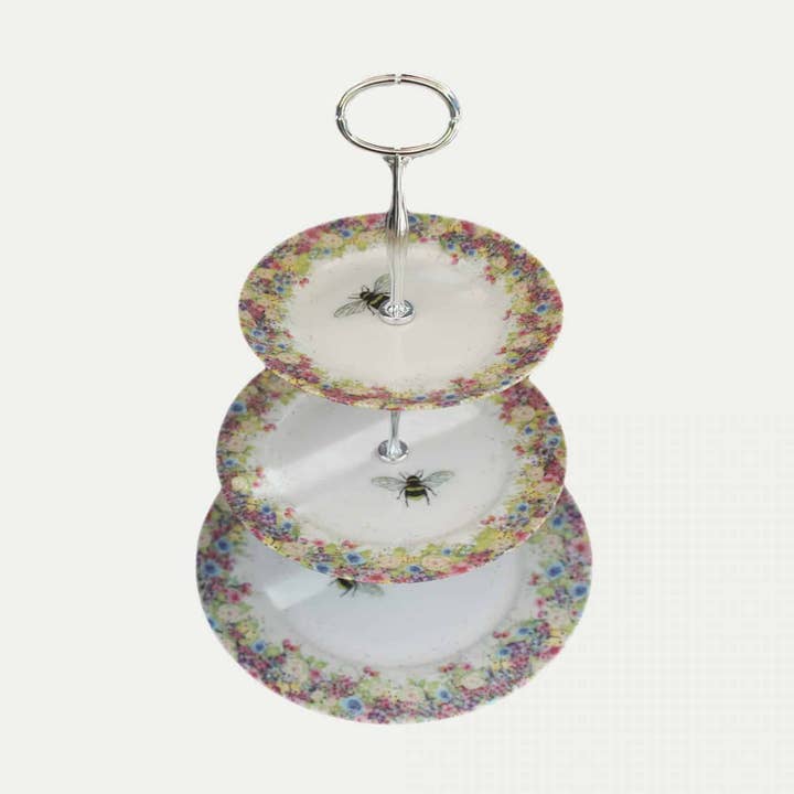 Vild sommar och surrande bi - Tårtställ med 3 nivåer för wholesale av Cheney Penrose Designs
