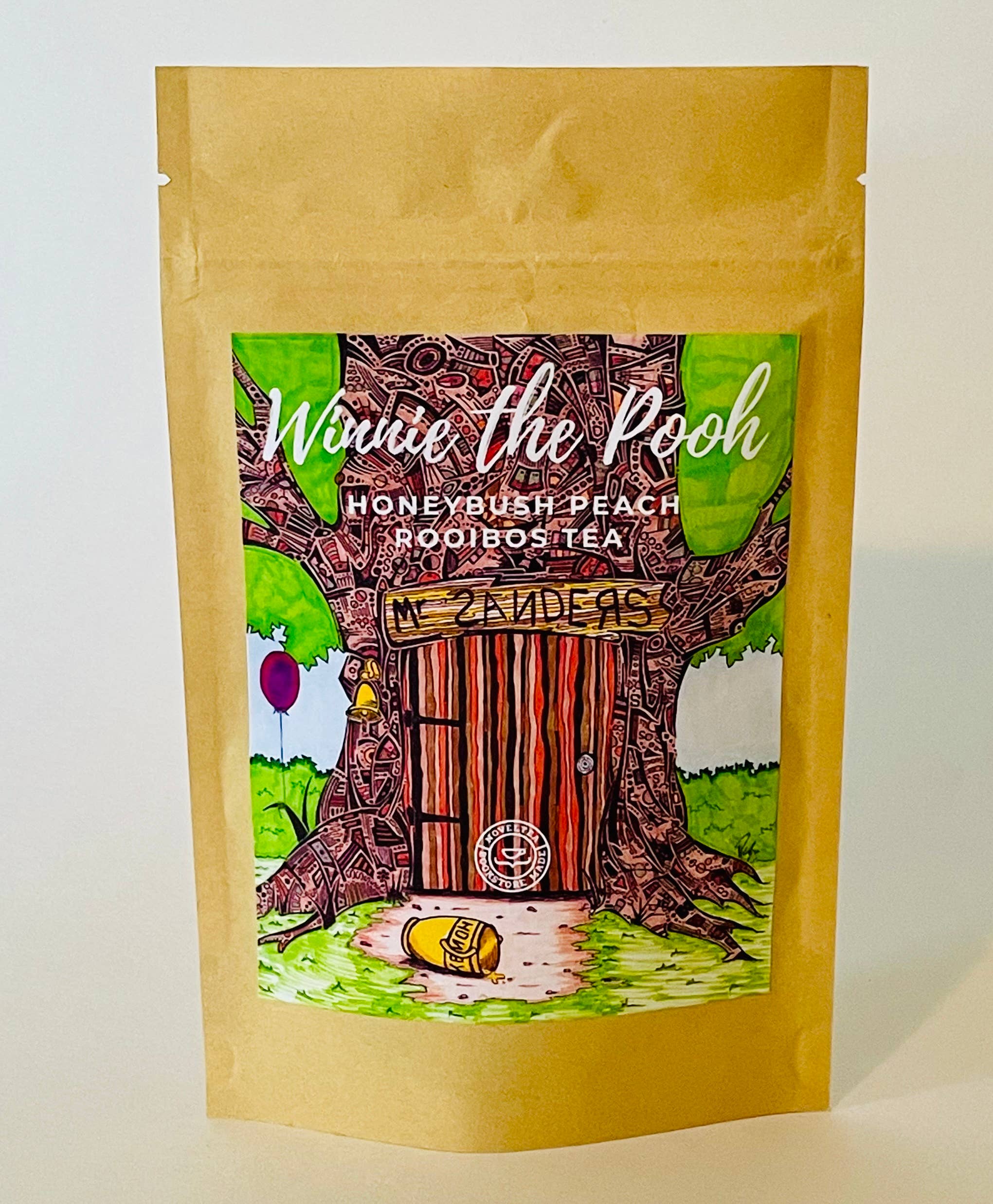 NovelTea Bookstore & Gifts - Vendita all'ingrosso Tè sfusi - Ispirato a Winnie The Pooh - TÈ ROOIBOS alla pesca Honeybush0