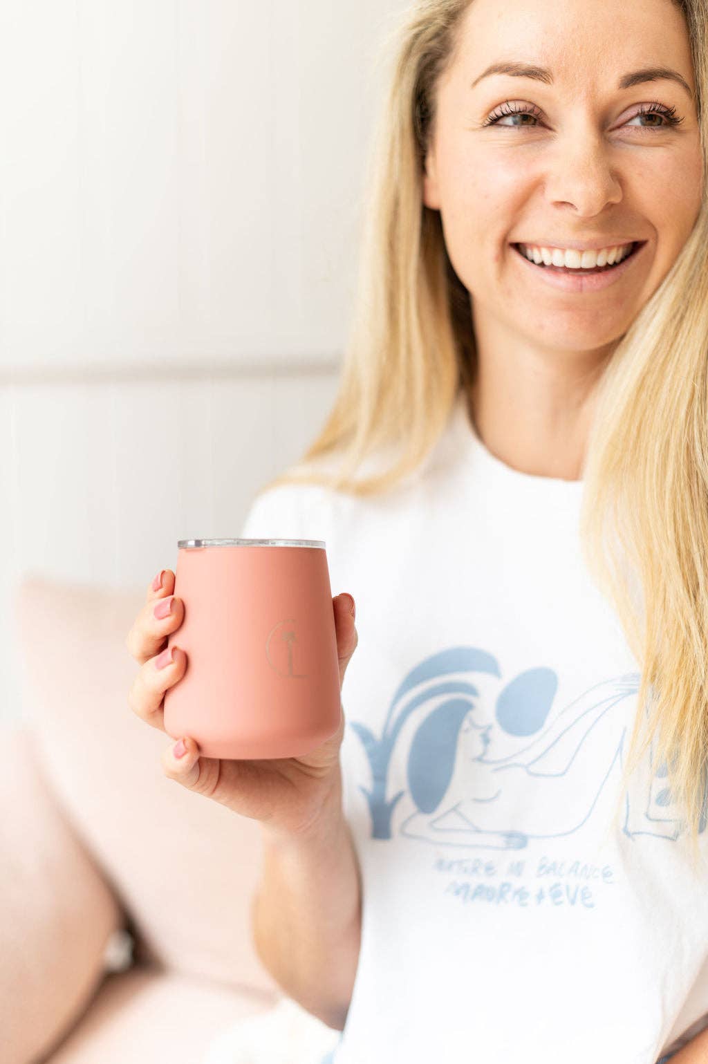 Caye Life - Wholesale Insulated mug/tumbler - Panarea | Reusable Cup 8oz | Terracotta10