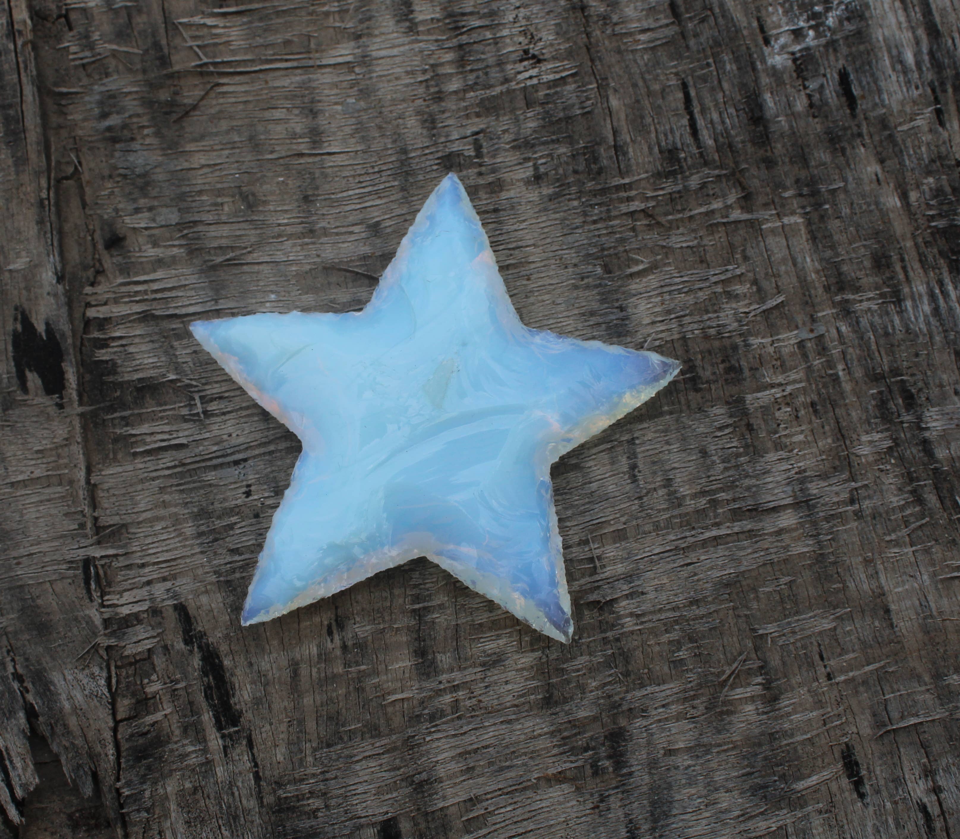 Aura Vibes – wholesale Spiritual stone/crystal – Opalite Raw Large Star1