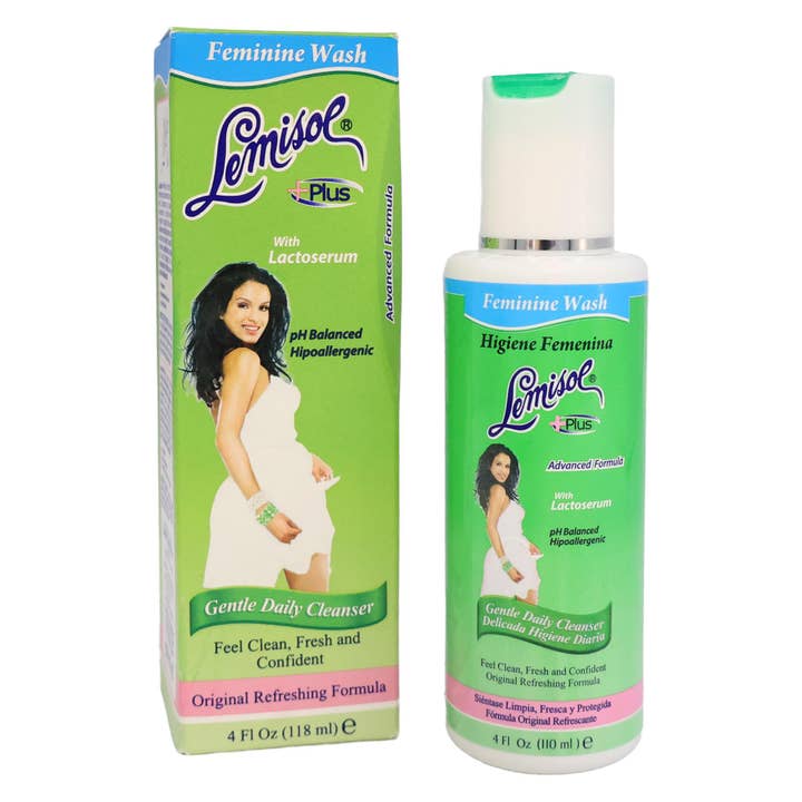 KT Supply - Wholesale Intimate Cleanser/Wipe - Lemisol Plus Feminine Wash Gentle Daily Cleanser, 4 Oz.
