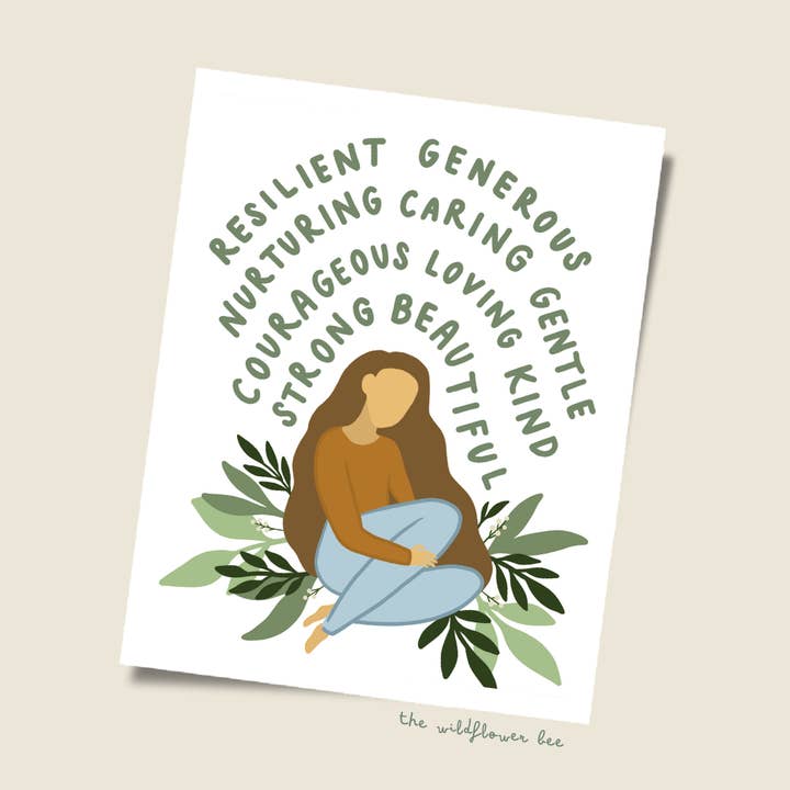 Beauty of Spirit Print for wholesale by The Wildflower Bee