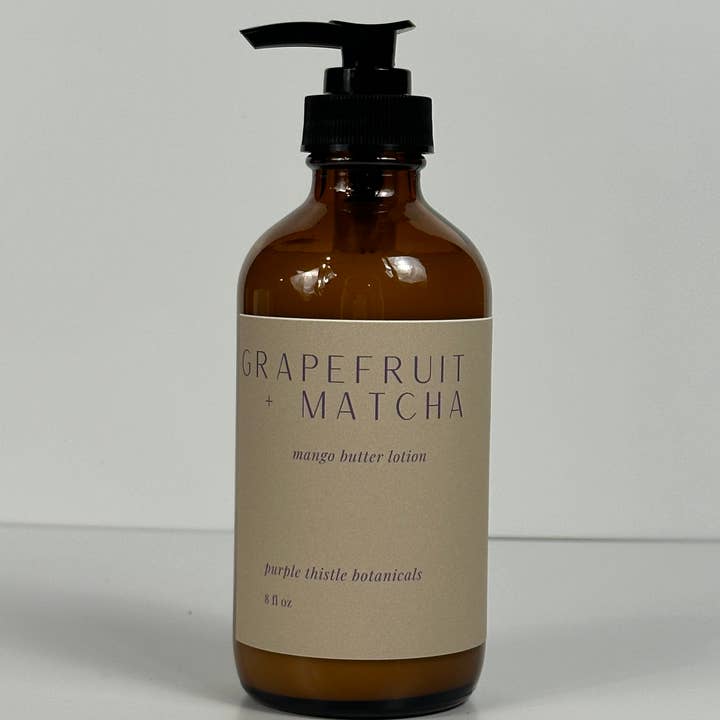 Purple Thistle Botanicals - Wholesale Hand & Body Lotion - Grapefruit + Matcha Lotion0
