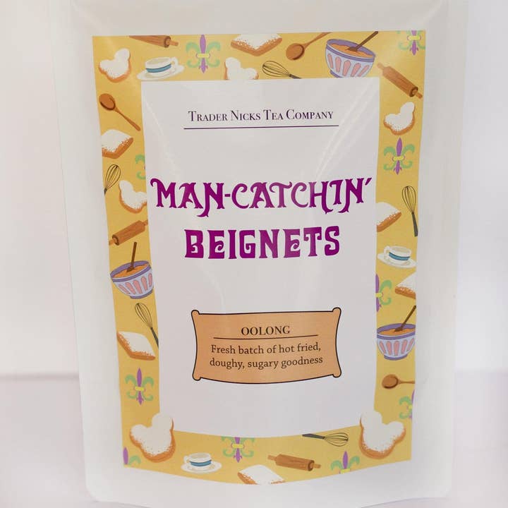 Trader Nicks Tea Company - Wholesale Loose Tea - Man-Catchin’ Beignets Oolong Tea0