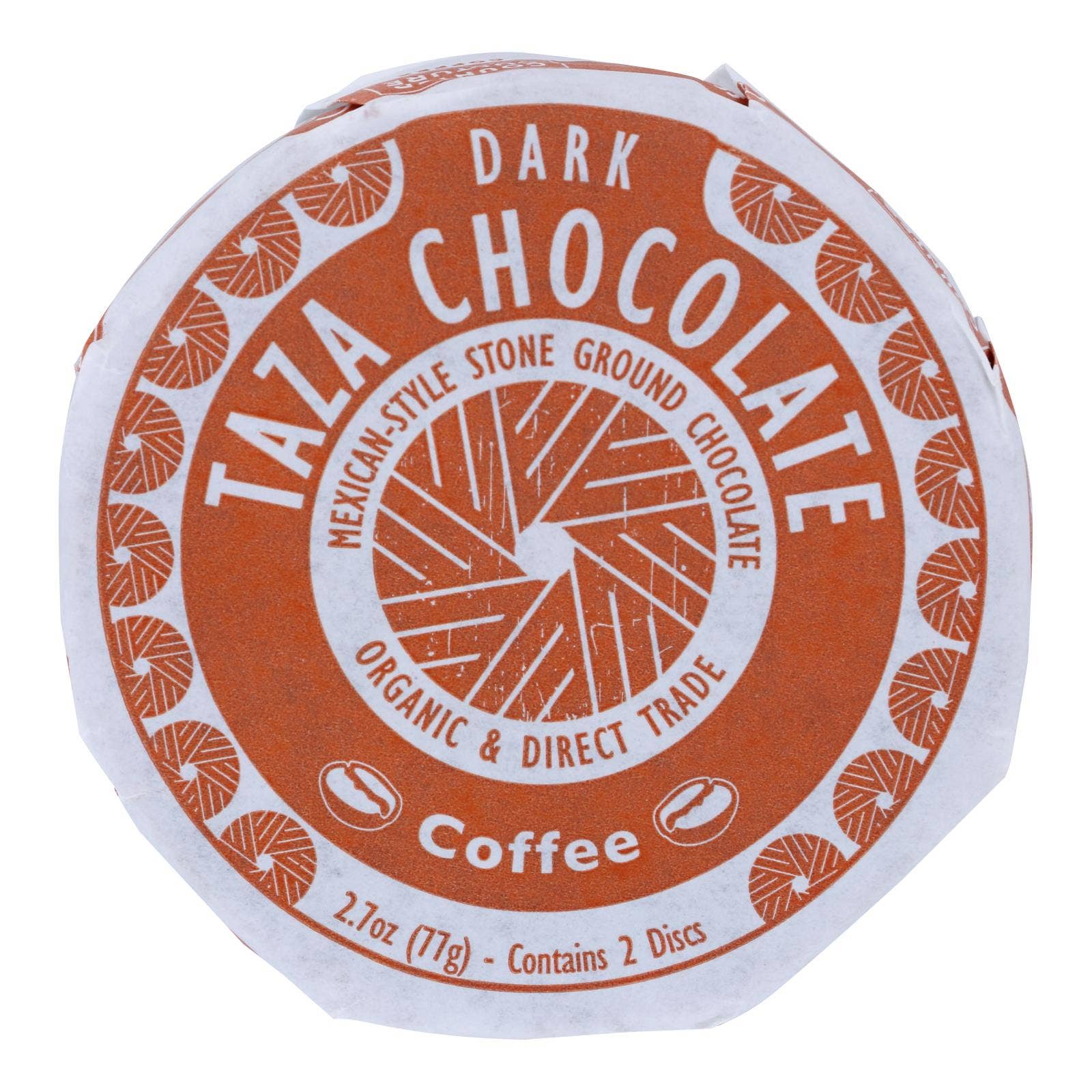 Everyday Supply Co - Wholesale Chocolate Bar - Taza Organic Coffee Chocolate Discs, 55% Dark, 2.7 oz, 12 Pack0