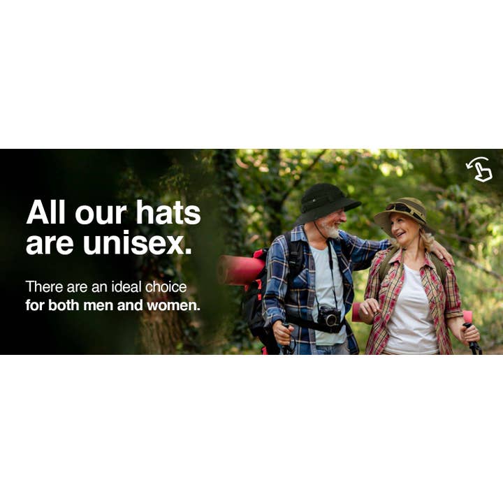 GearTOP - Wholesale Bucket Hat - Unisex - UPF 50+ Wide Brim Boonie for Men & Women - Wanderer Sun Hat 6