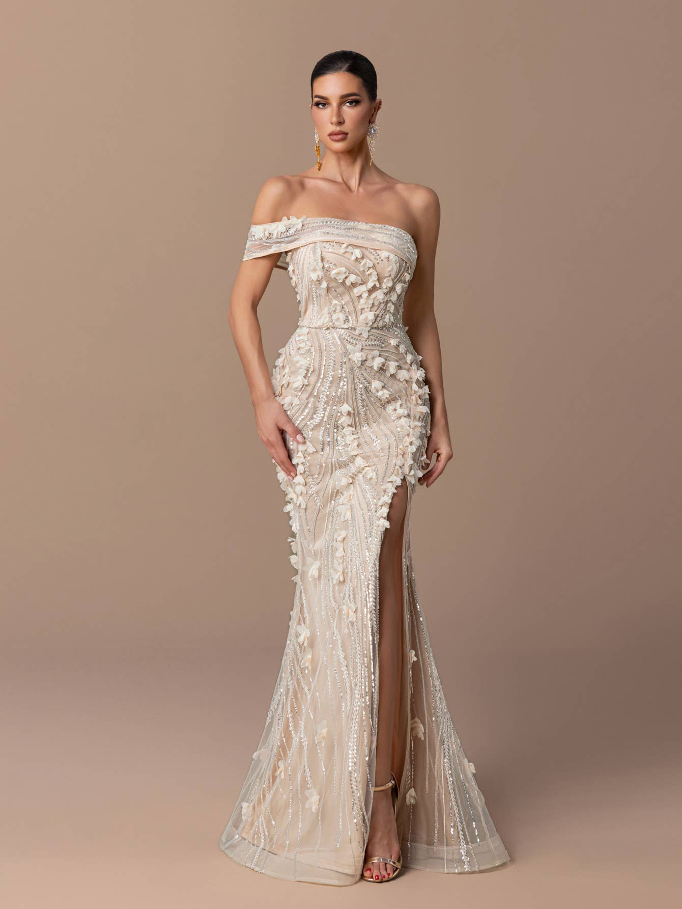 ILY From - Wholesale Dress - Women's - 2839-1 - Crystal Vine Dress2