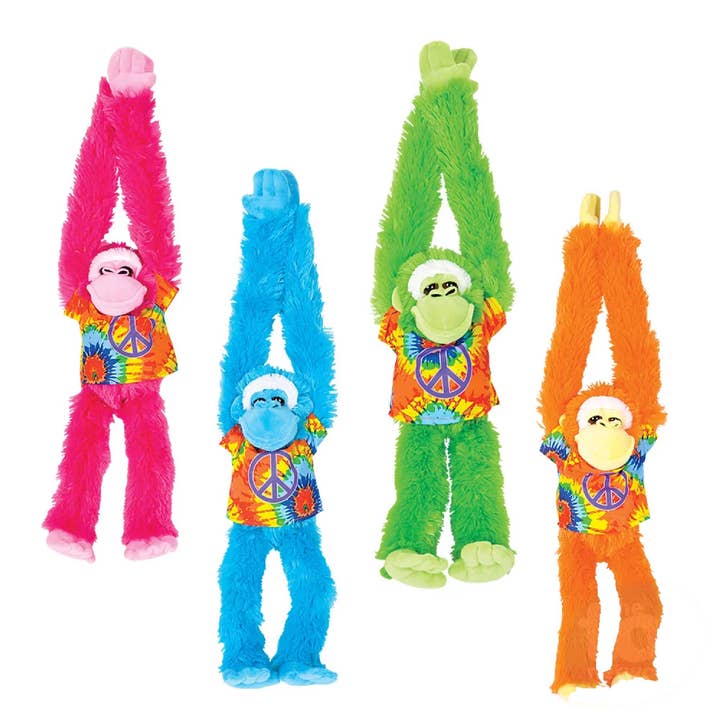 Buddha Yoga - Wholesale Stuffed/Plush Toy - Kids & Baby - Hanging Ape Plush Toy Halloween In Bulk