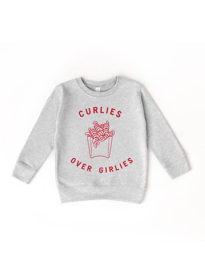 SBG Co. - Wholesale Sweatshirt - Kinderen - Curlies Over trui voor meisjes1