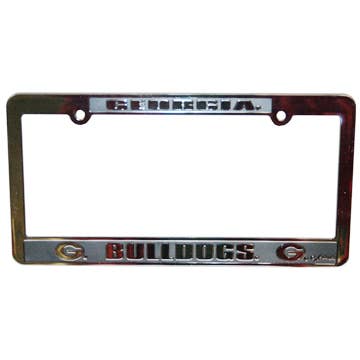 Jenkins Enterprises - Wholesale Sign - Georgia Bulldogs Car Tag Frame