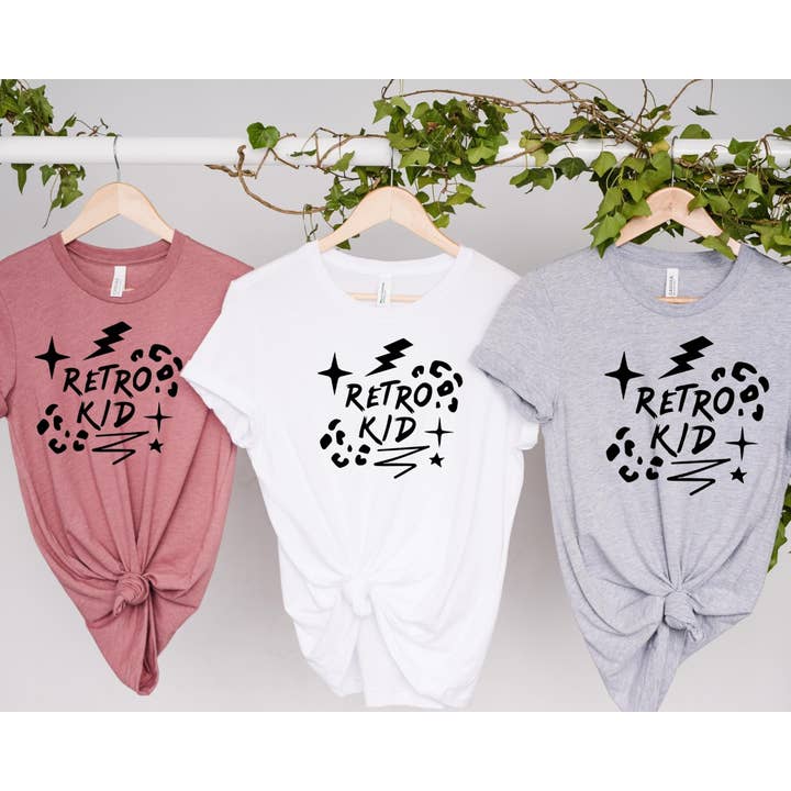 Retro Kid Tee for wholesale by Kiddin Around