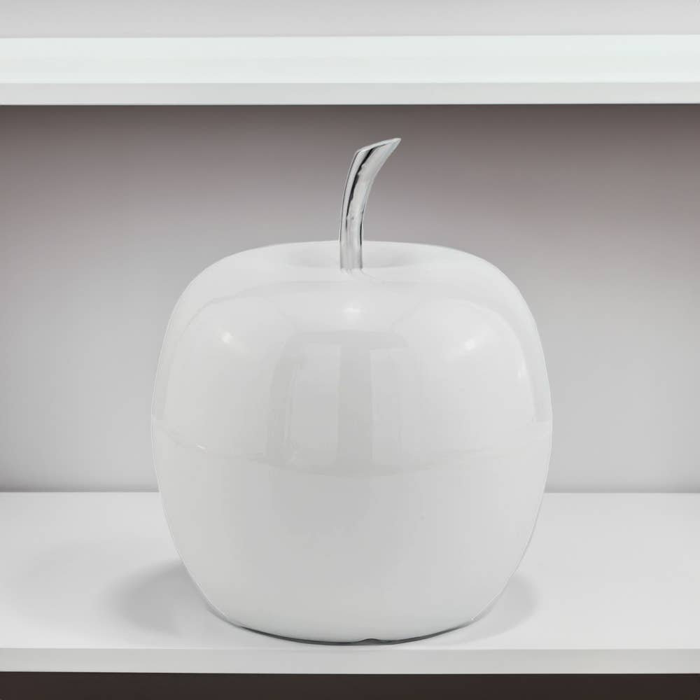 Modern Day Accents - Vendita all'ingrosso Decorazioni da tavolo - Manzana Blanco MED Mela Bianca2