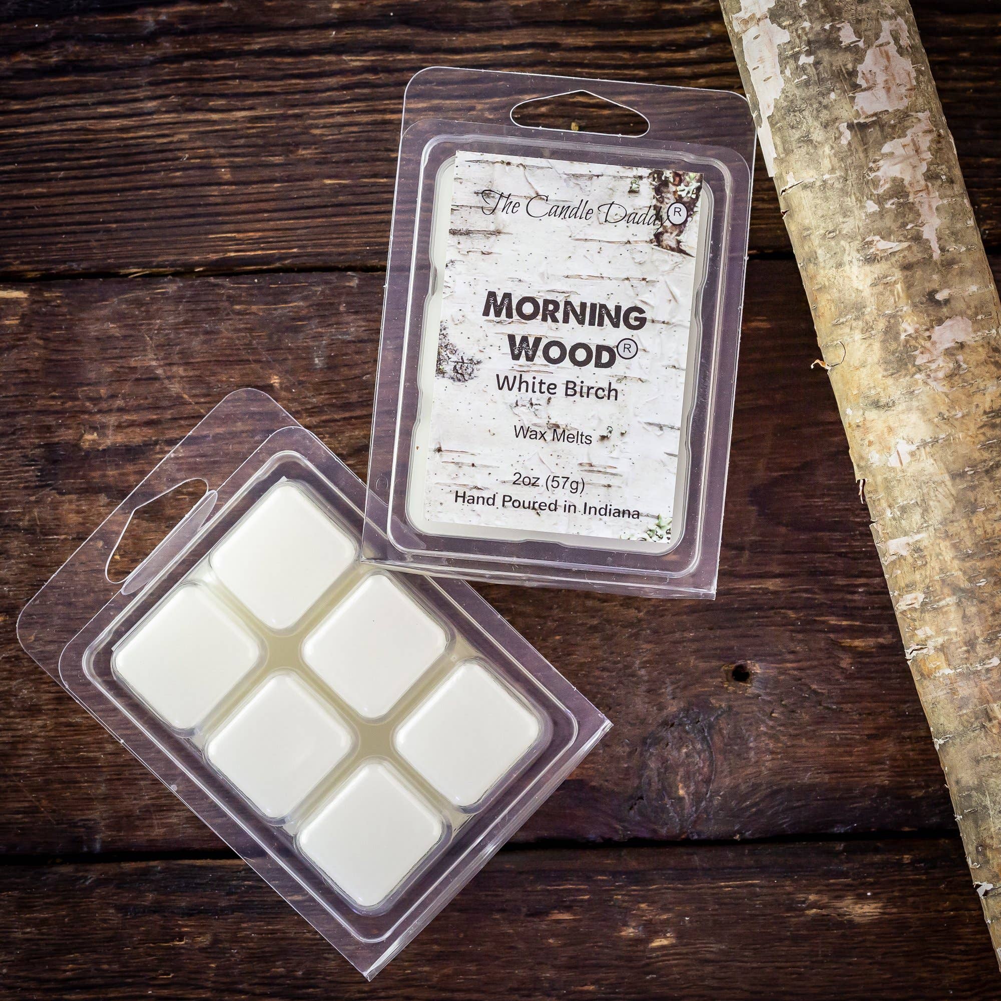 The Candle Daddy - Wholesale Wax Melt - Morning Wood - White Birch Scented Wax Melt4
