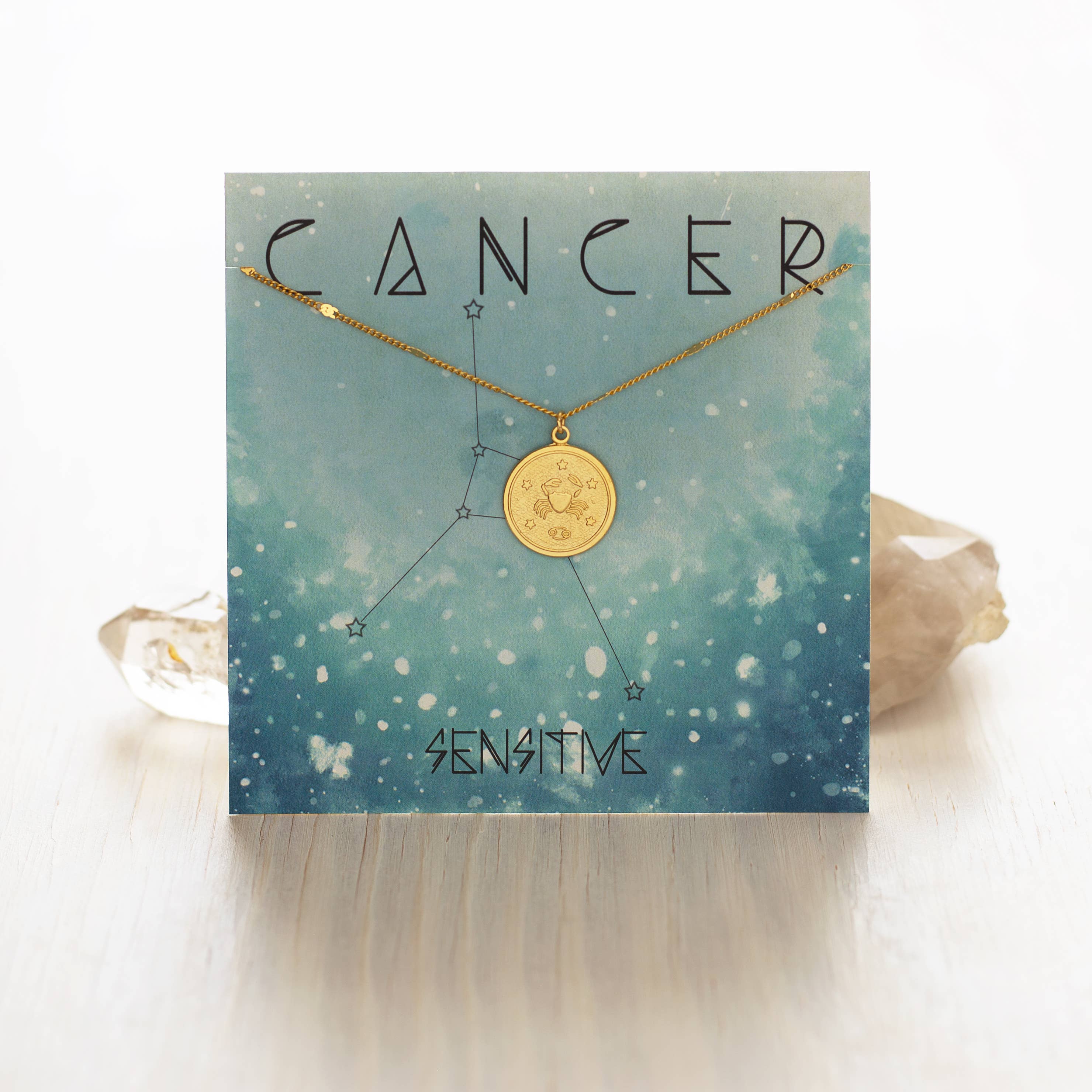 Amano Studio - Vendita all'ingrosso Collana con ciondolo/pendaglio - Medaglione zodiacale – singoli1