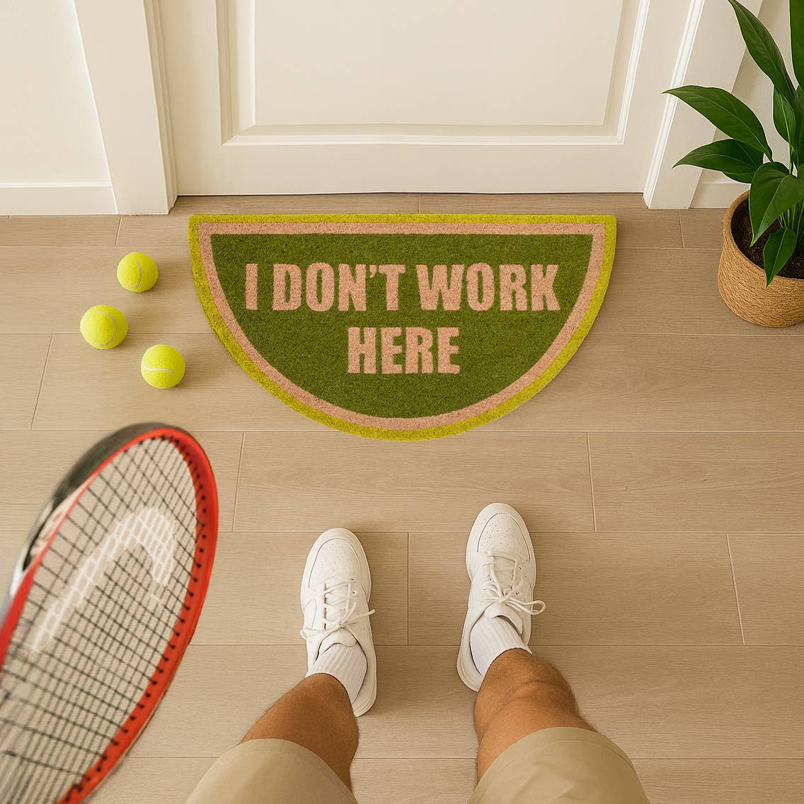 Fisura - Wholesale Door Mat - Doormat "I don't work here"2