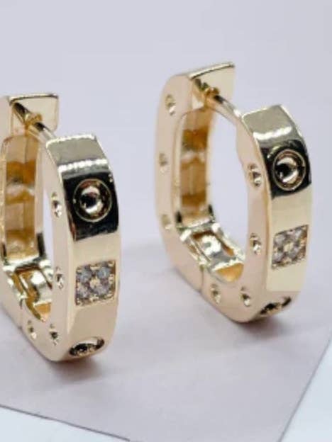 French Hoop Earring for wholesale by LJ Sonder