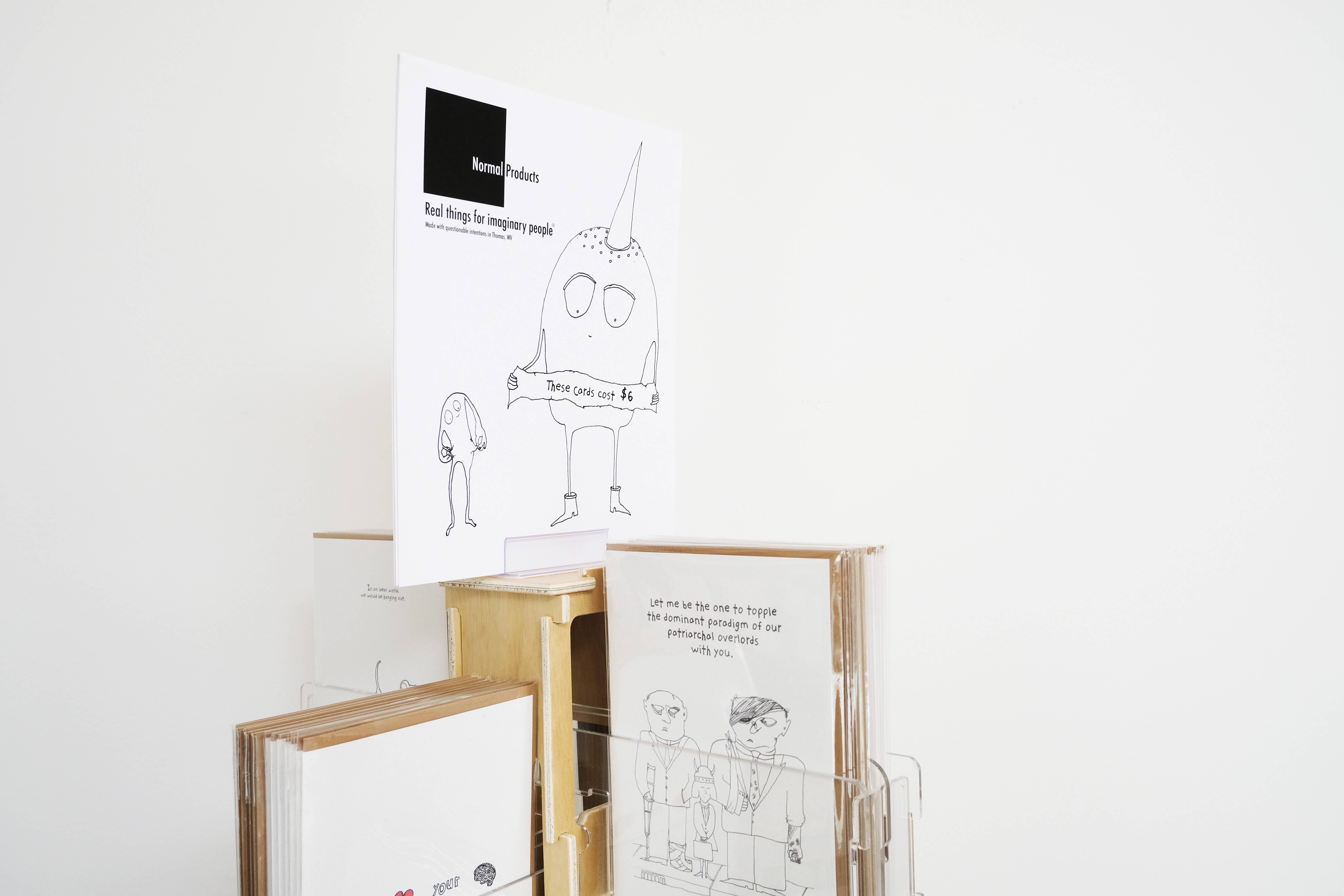 The Art of Seth – wholesale Vardagliga hälsningskort – ”Normala produkter” Bästsäljare + Kortspinner 4