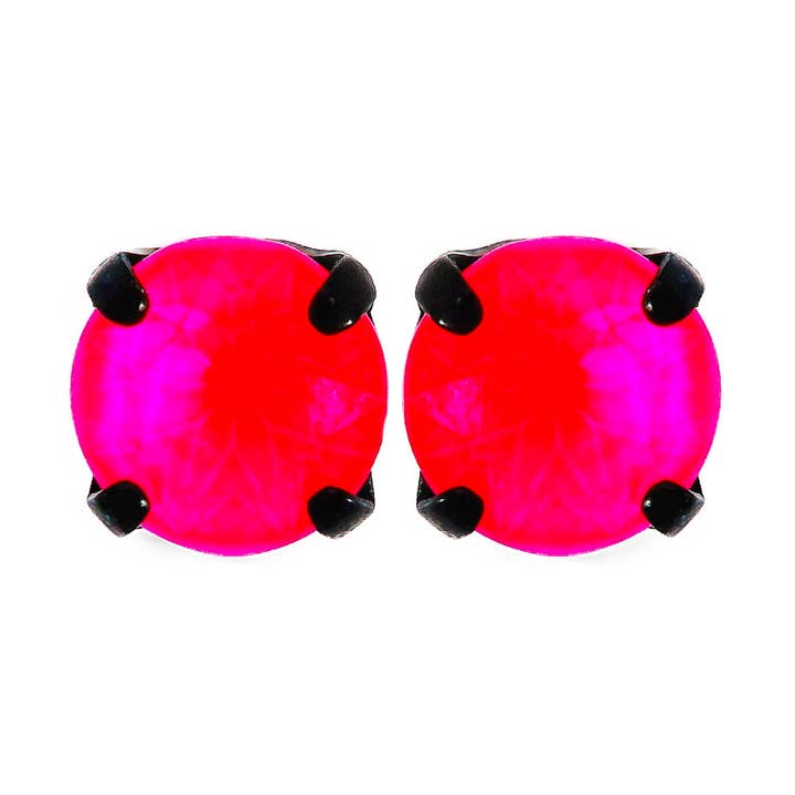 Oakland Studs in Smutt Neon for wholesale by TOVA