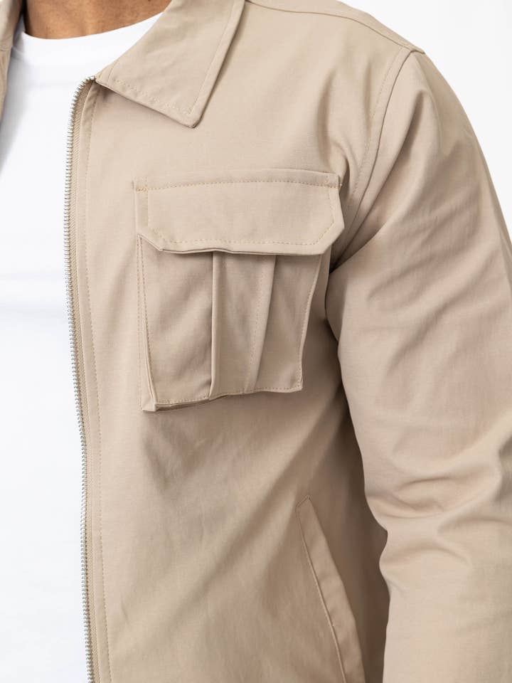 Zayne Paris - Wholesale Top & Pant Set (NOT Loungewear) - Men's - Set with jacket and cargo pants TX1178-22