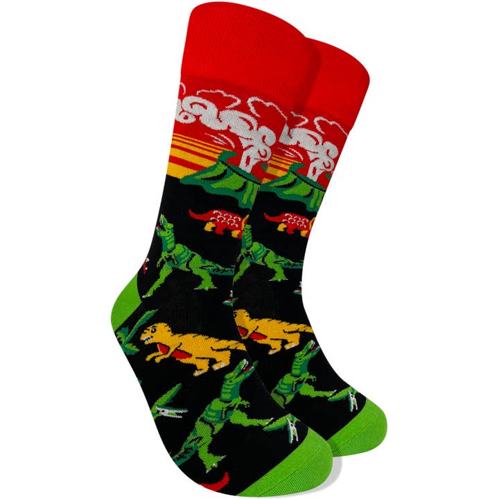 Imagery Socks – wholesale Socks – Men's – Men's Dinosaur Socks4