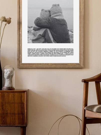 Bosie Scottish Word Art Definition Unframed Print for wholesale by Kalloway Design