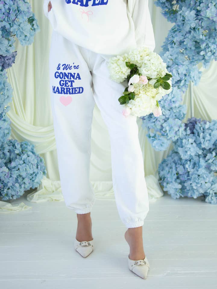 Gonna Get Married Sweatpants for wholesale by FRIDAY + SATURDAY