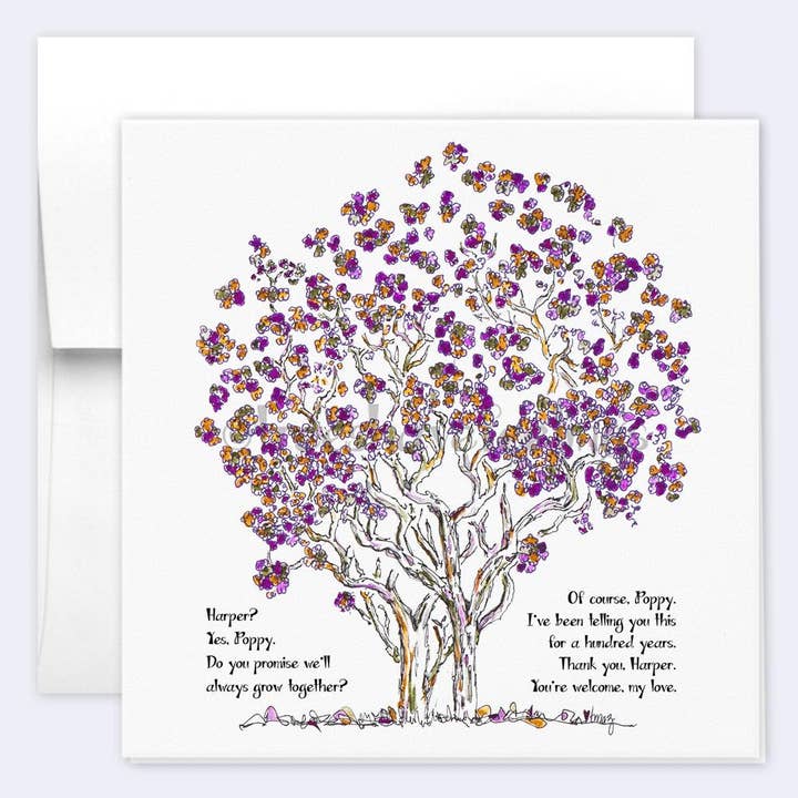 HARPER & POPPY | Single Card for wholesale by Trees Have Feelings