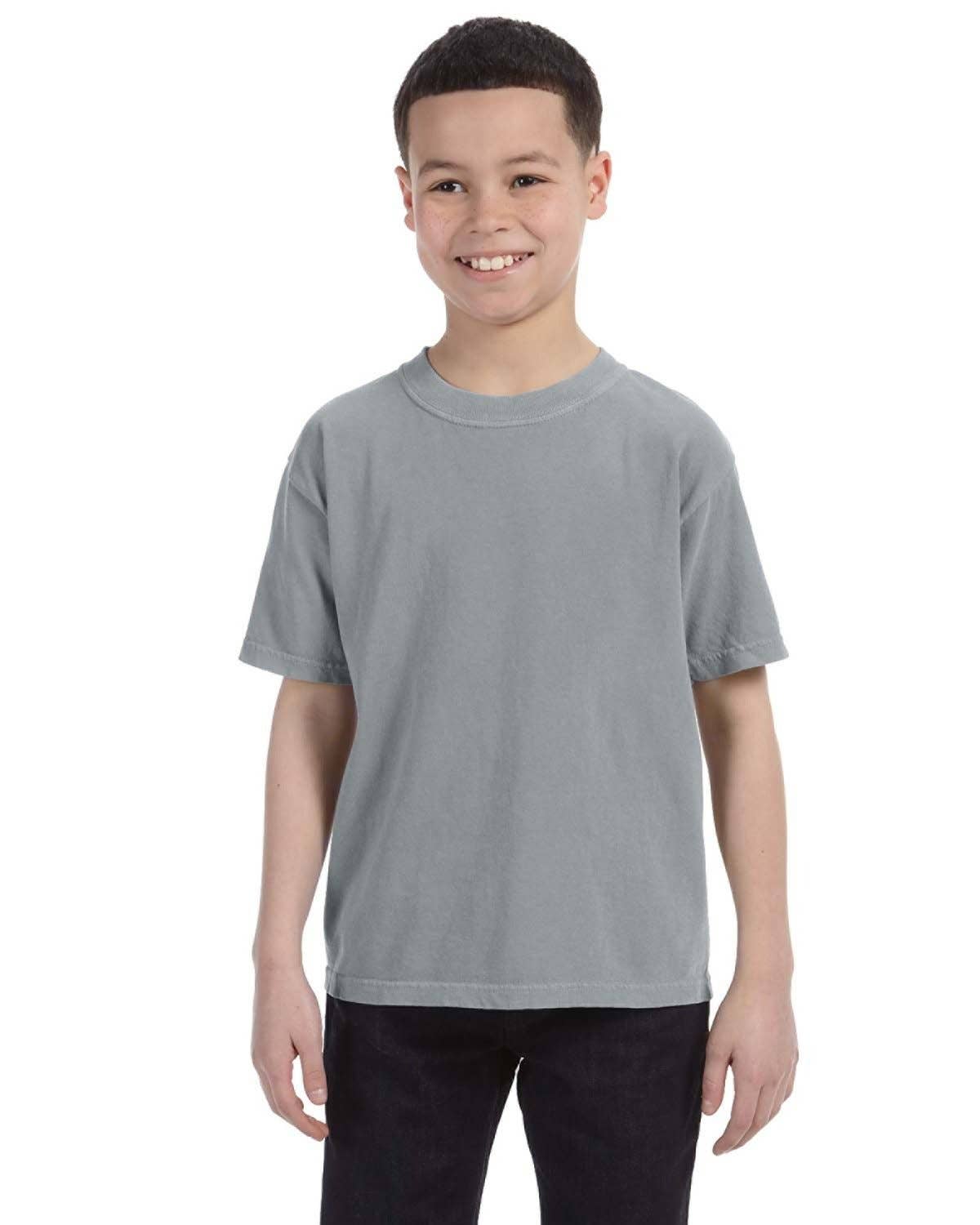 Total Apparel - Wholesale T-Shirt - Kids - Comfort Colors Garment-Dyed Youth Midweight T-Shirt | C901810