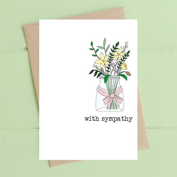 Medfølelse - Hilsenkort for engroshandel hos Dandelion Stationery