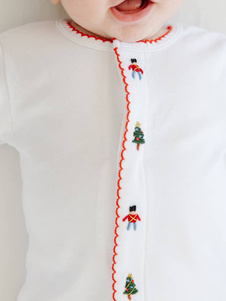 Winn and William - Wholesale Sleepsuit - Baby - Nutcracker Sleeper2