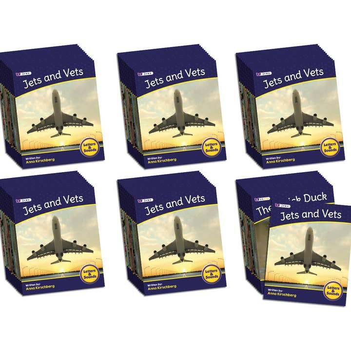 Letters & Sounds Phase 3 Set 2 Non-Fiction - 6 Pack for wholesale by Junior Learning Inc.