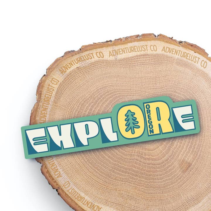 Explore Oregon Sticker for wholesale by Adventurelust Co