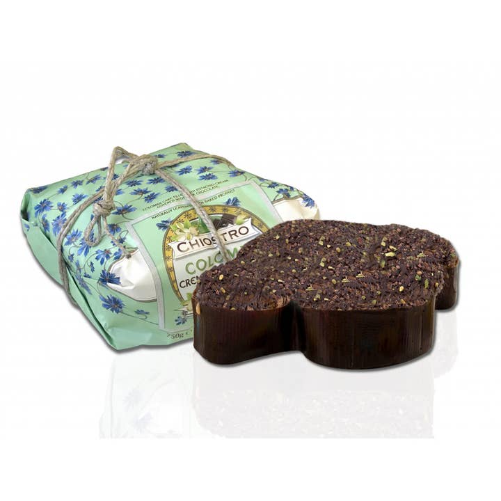 Pistachio Colomba Easter Cake by Chiostro di Saronno for wholesale by Zia Pia