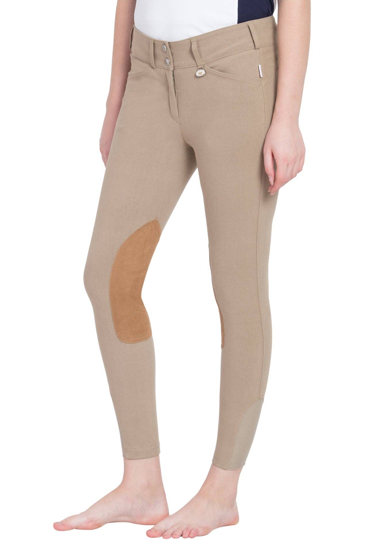 JPC Equestrian - Wholesale Pants - Women's - George H Morris Ladies Show Time Knee Patch Breeches12