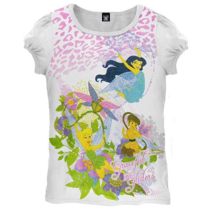 Disney Fairies - Fairies In Flight Little Kid's T Shirt for wholesale by Official Store