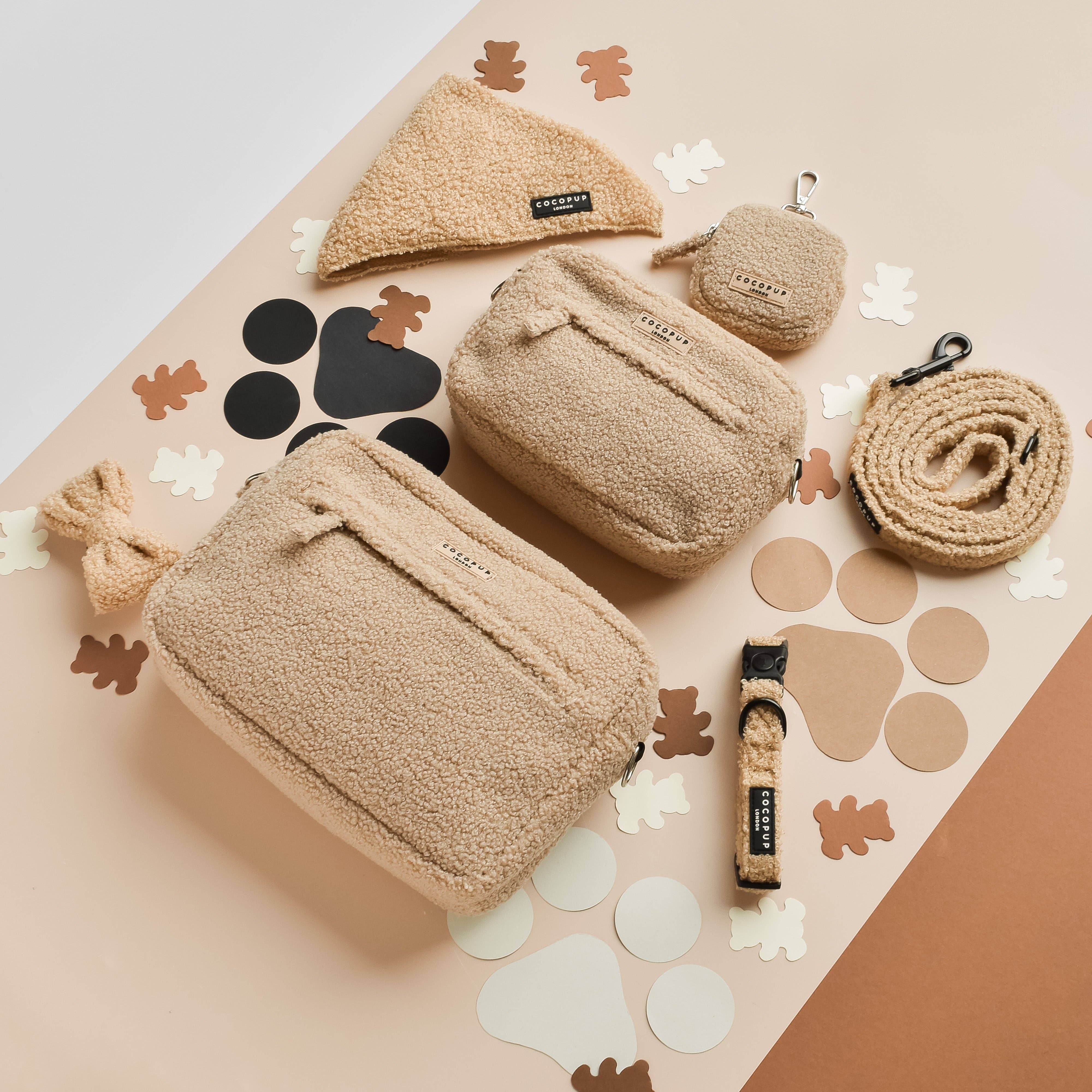 Cocopup London - Wholesale Pet Treat Bag - Dog - Large Dog Walking Bag - Teddy Rupert3