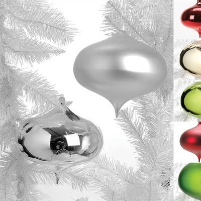 Studio Specialties - Wholesale Ornament - SMOOTH ONION 6" SHINY RED0