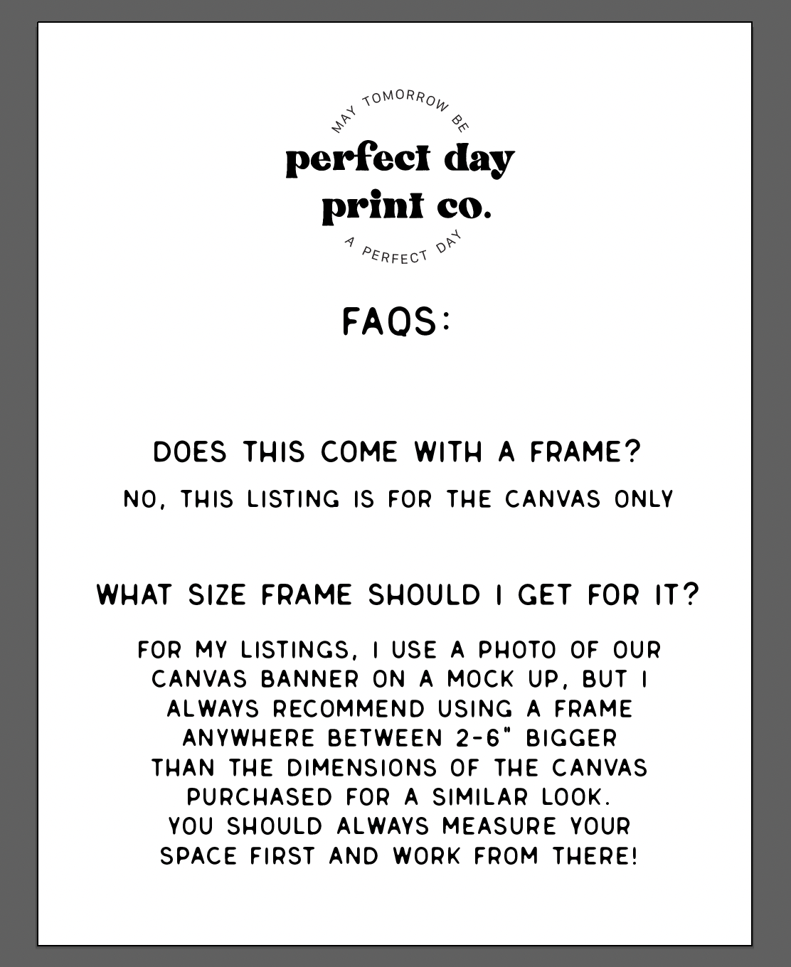 Perfect Day Print Co - Wholesale Art Print - Go Jump In The Lake Canvas Art Print, Lake Wall Decor Flag6