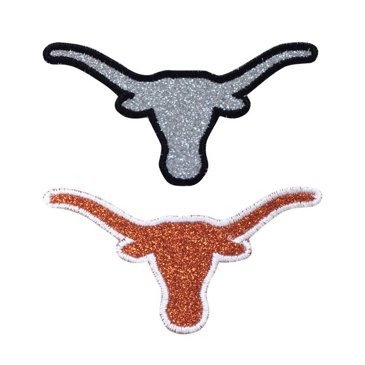 Testa di Bue - Longhorn - Colori Personalizzati - Toppa Ricamata Termoadesiva per la vendita all'ingrosso da parte di Wholesale Applique