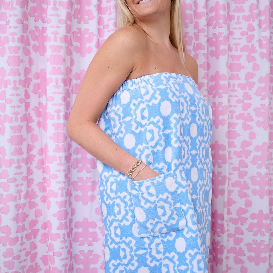 Laura Park Designs - Wholesale Badhanddoek - Aspen Chambray Badhanddoek Omslag1