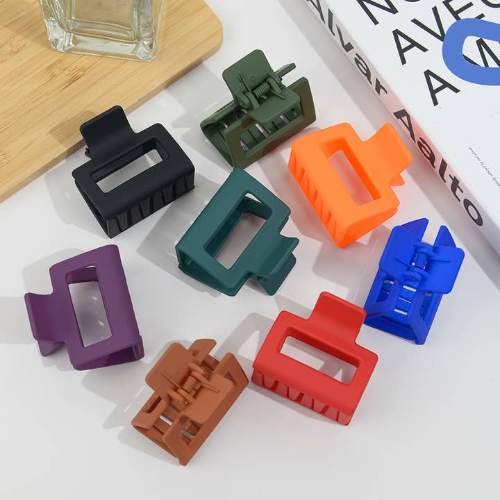 SoapElenGlen – Clips para cabelo - Mulher por atacado – Clip Quadrado Médio