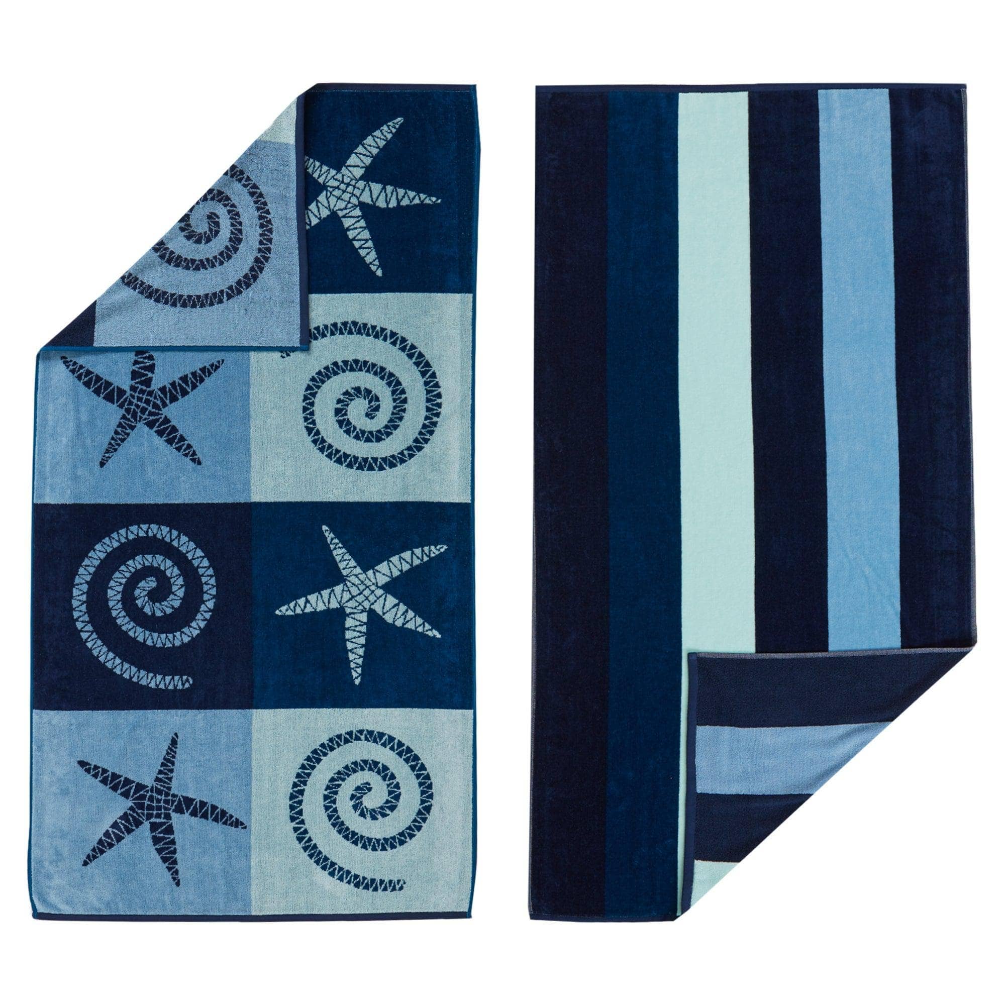 BH Collective - Wholesale Beach Towel - Beach Towels - 100% Cotton Jacquard, 2pk  - Playa Collection9