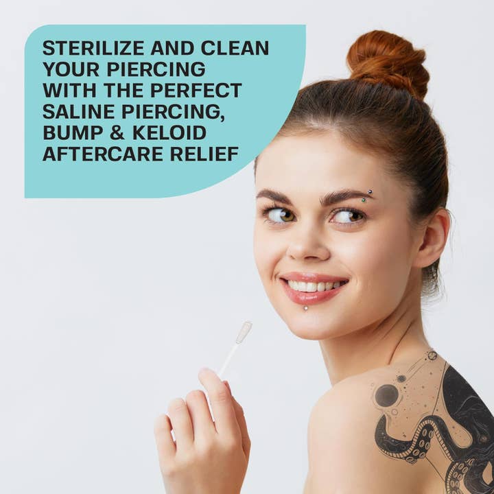Base Laboratories - Wholesale Cotton Swab/Q-Tip - Piercing Bump Gel Swabs - Cleanse & Treat On-the-Go3