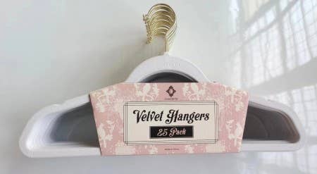 Concepts In Time – Cabides por atacado – Conjunto de 25 Cabides Aveludados para Adultos18