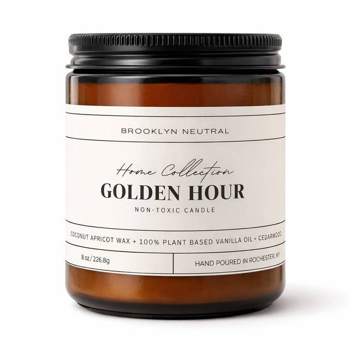 GOLDEN HOUR kokosvaxljus för wholesale av Brooklyn Neutral