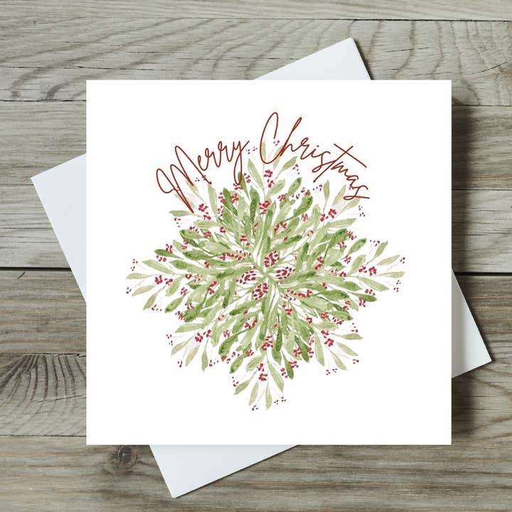 Berries & Sprigs - Merry Christmas for wholesale by THTDesignCo.